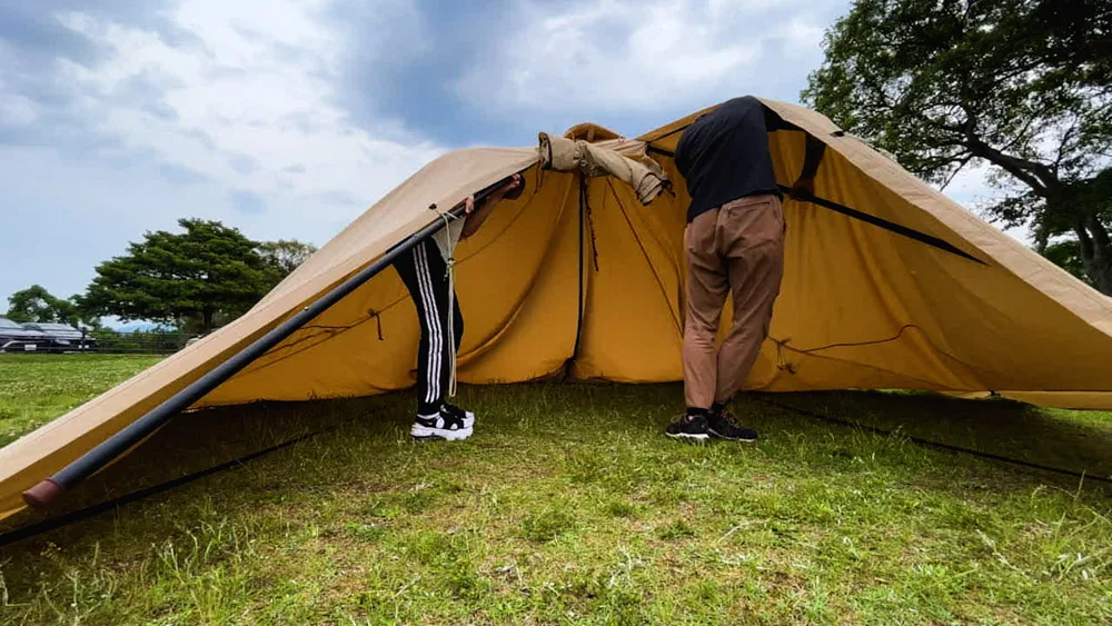 サバティカル テント モーニンググローリーTC DODフタマタノキワミ